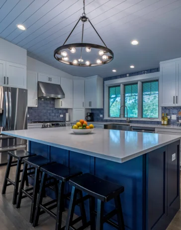 Blue Bliss, a custom Renovations project by 12/12 Architects