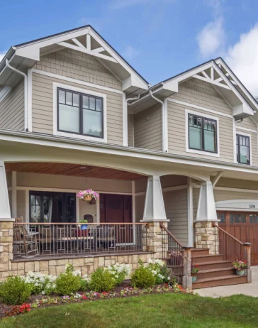 Captivating Craftsman, a custom New Homes project by 12/12 Architects