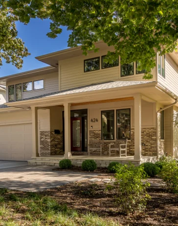 Elegant Artists' Prairie, a custom New Homes project by 12/12 Architects