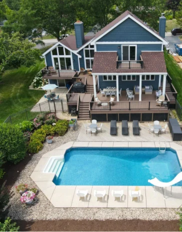 Lakefront Lodge, a custom Lakelife project by 12/12 Architects