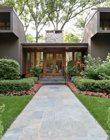 Midcentury Prairie Expansion, a custom Additions project by 12/12 Architects